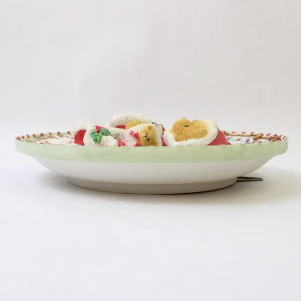 Cherished Teddies 1996 Seasons of Peace Collector Plate New Bear Angel Wings