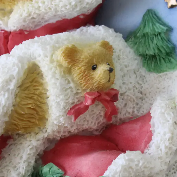 Cherished Teddies 1996 Seasons of Peace Collector Plate New Bear Angel Wings