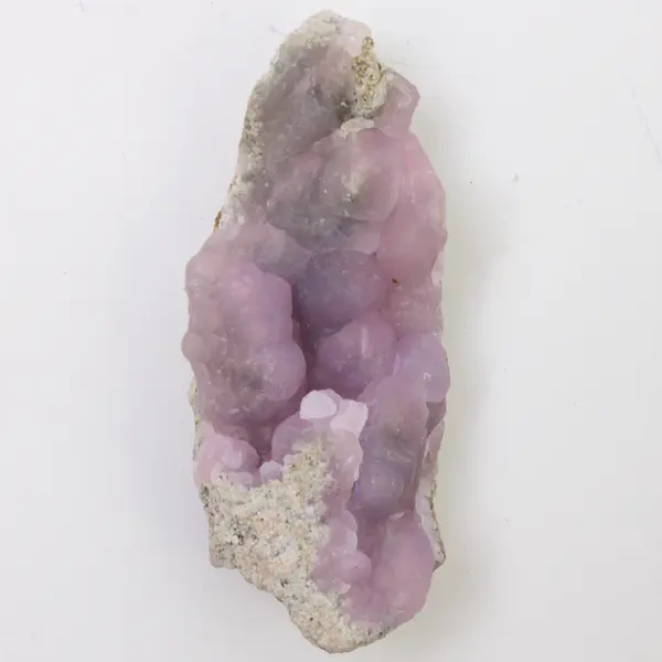 Lot of 7 Raw Uncut Smithsonite - Teal/Green and Purple/Lavender - Various Sizes