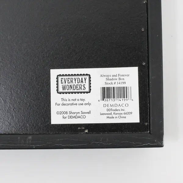 Demdaco Everyday Wonders Always And Forever Shadow Box 14199 By Sharyn Sowell