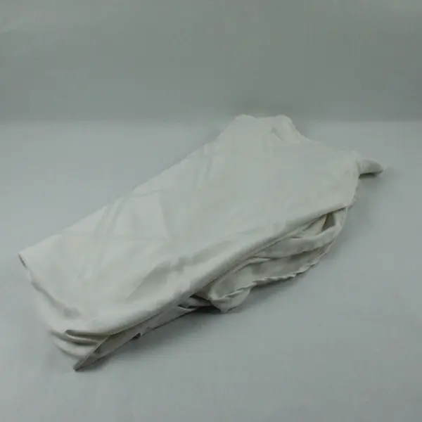 Simply Essential White Round Tablecloth 90 Inch Dining Table Cover