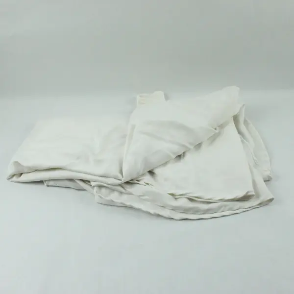 Simply Essential White Round Tablecloth 90 Inch Dining Table Cover