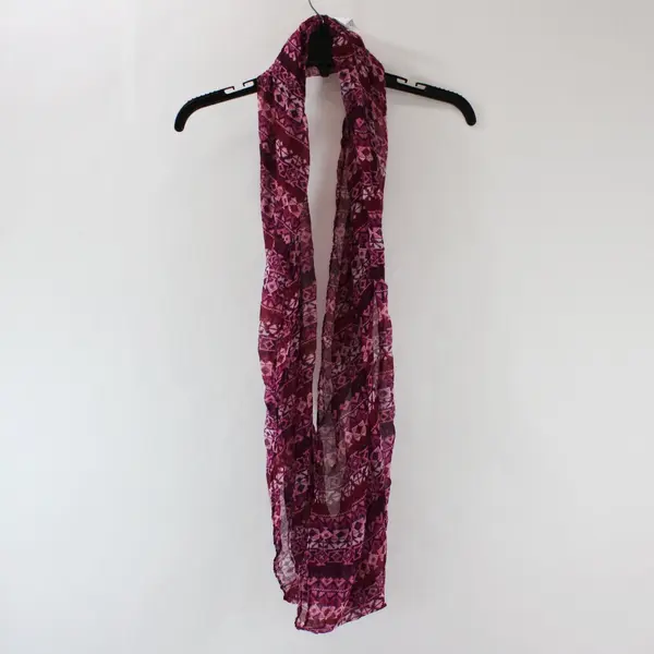 Lot of 4 Women's Pink Purple Lightweight Boho Scarves