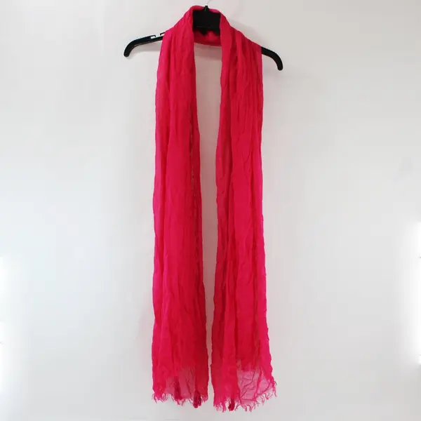 Lot of 5 Women's Lightweight Scarves Pink Blue Green