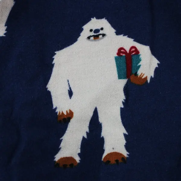 Old Navy Men's Small Yeti Blue Flannel Jogger Pajama Pants