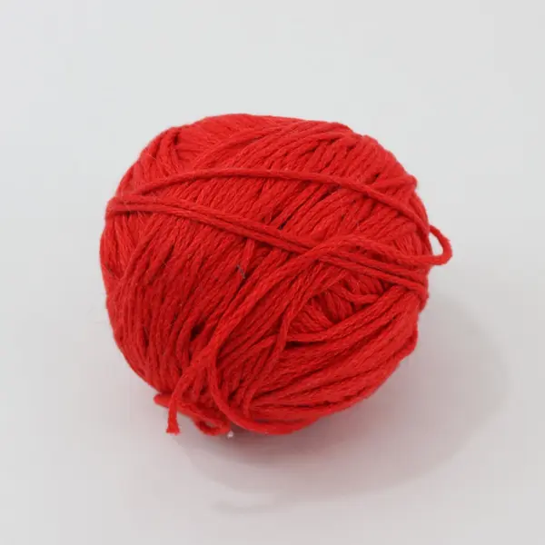 Lot of 3 Balls of Knitting Yarn: Red, Pink/White and Burgundy, pre-owned. 
