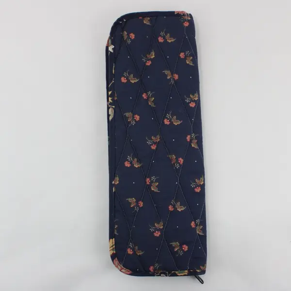 Unbranded Blue/Pink Floral Knitting Needle Case, Zippered 7 compartments 