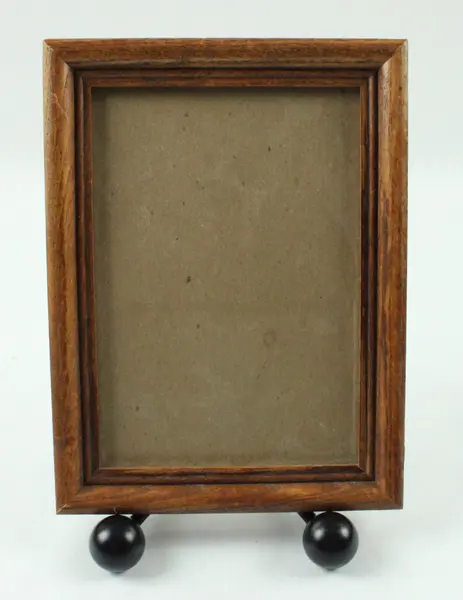 Lot of 2 Oak Finish Wood Picture Frames Wall Display 5 x 7 Photos