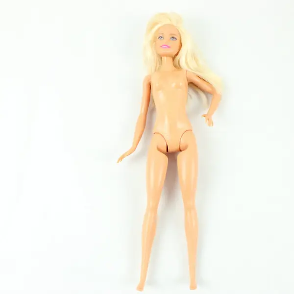 Mattel Used Lot of 4 Articulated Fashion Dolls + 1 Mini Doll Unclothed