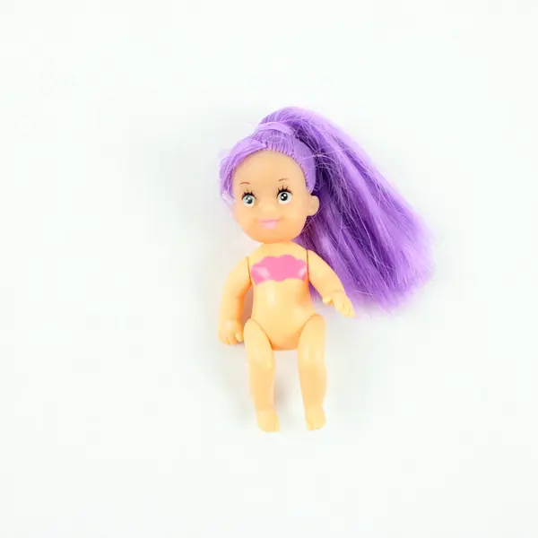 Mattel Used Lot of 4 Articulated Fashion Dolls + 1 Mini Doll Unclothed