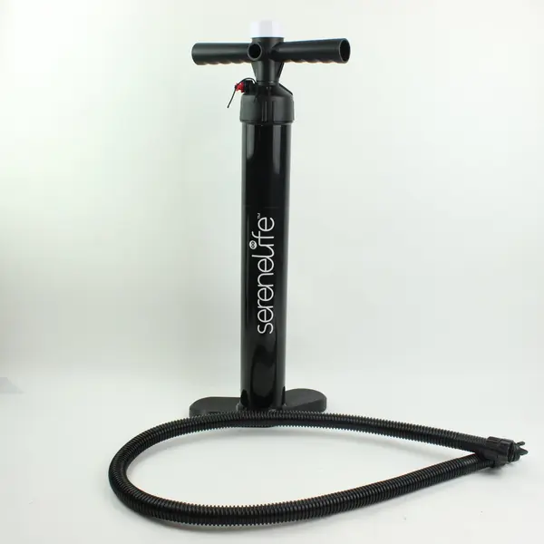 SereneLife Free-Flow Hand Powered Air Pump for Inflatable Paddleboards