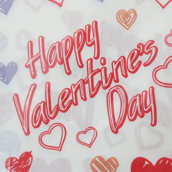 Valentine's Day Party Napkins 50 Pack 4.5 x 8 Inch NWT