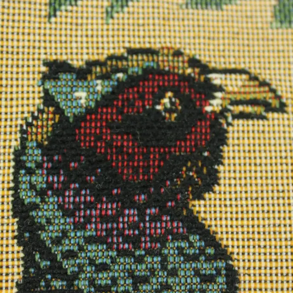 Portofino Pheasant Tapestry Decorative Throw Pillow 15 Inch Square