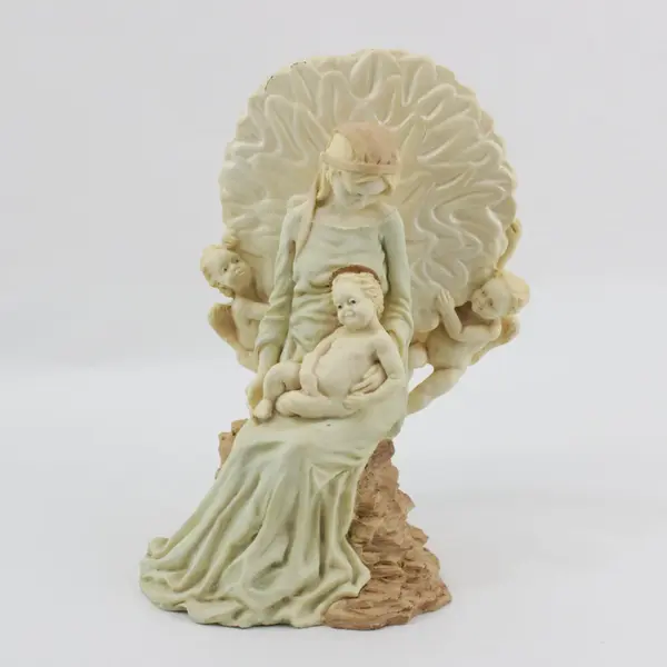 United Design Corp. Limited Edition Madonna & Child Angel Figurine