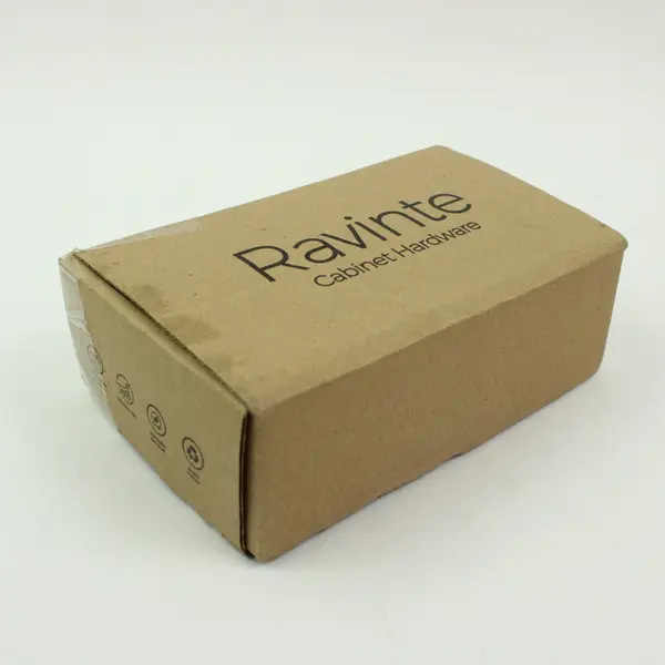 Ravinite 3" Matte Black Solid Cabinet Handles Set of 10