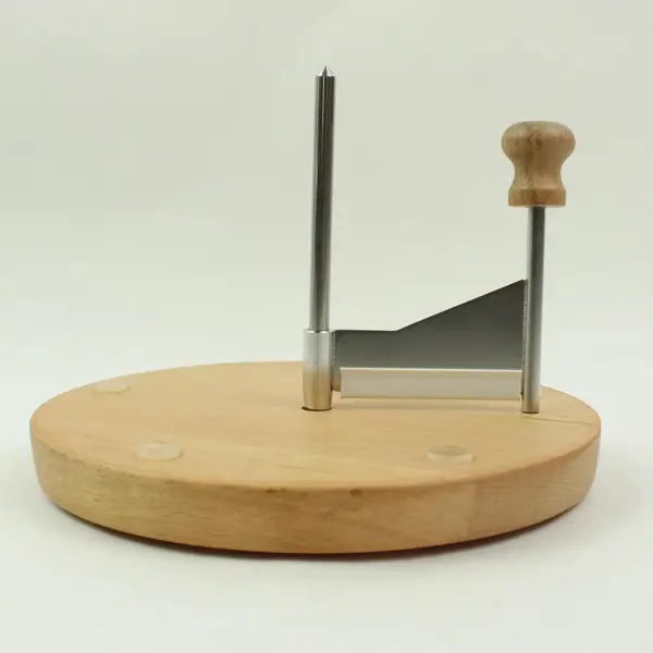 Wooden Cheese Curler Wheel 8 Inch Diameter Serving Kitchen Tool