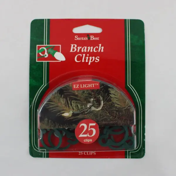 Lot of 2 Santa's Best EZ Light Branch Clips 50 Count Total