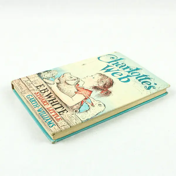 Charlotte's Web E.B. White Illustrated Children's HC Book 1st Edition 1952 Good