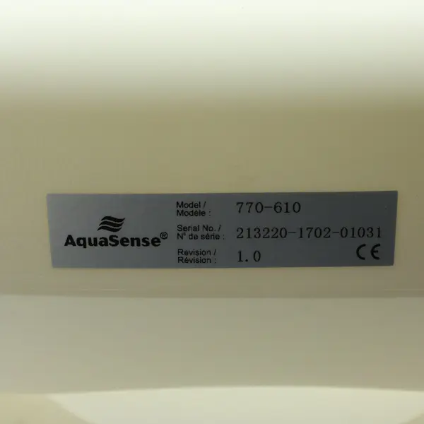 Aquasense 770-610 Portable Raised Toilet Seat White