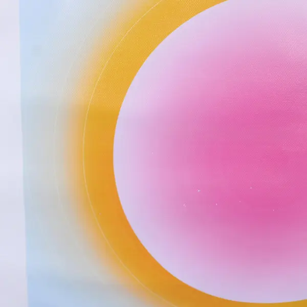 Colorful Gradient Aura Angel Number 222 Poster Wall Art 16x24