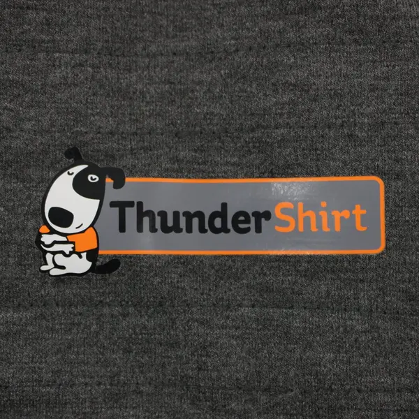 ThunderShirt Dog Anxiety Calming Vest Wrap Gray Small