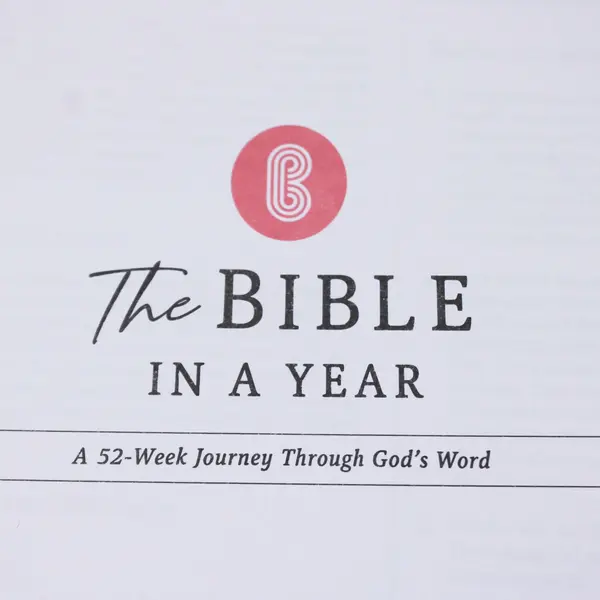 The Bible in a Year 52-Week Spiral-Bound Floral Devotional Journal