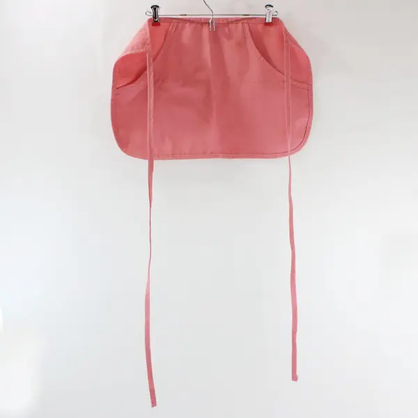 Pink Waist Apron One Size Front Pockets Kitchen Cooking