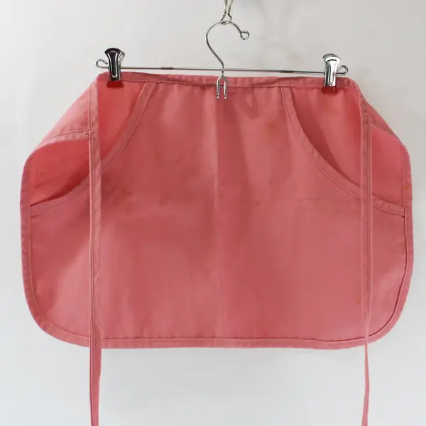 Pink Waist Apron One Size Front Pockets Kitchen Cooking