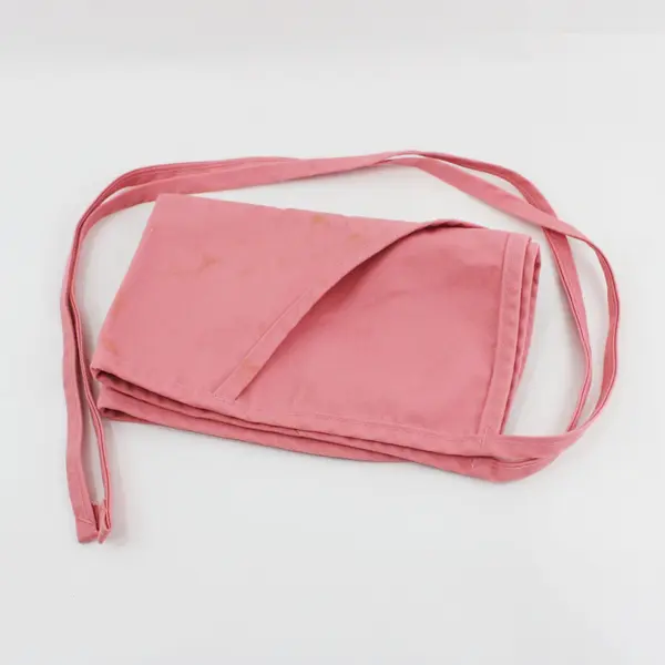 Pink Waist Apron One Size Front Pockets Kitchen Cooking