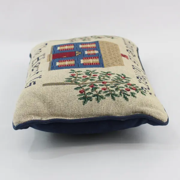 Kitschy Home Is Where the Heart Is Tapestry Throw Pillow 8x12