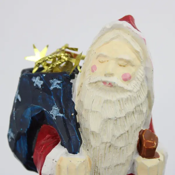 Silvestri Old World Santa Claus Resin Figurine 4 Inch