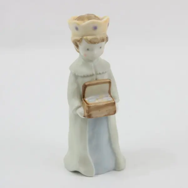 1989 Enesco Raecath Three Kings Porcelain Christmas Figurine Set 3 Pc