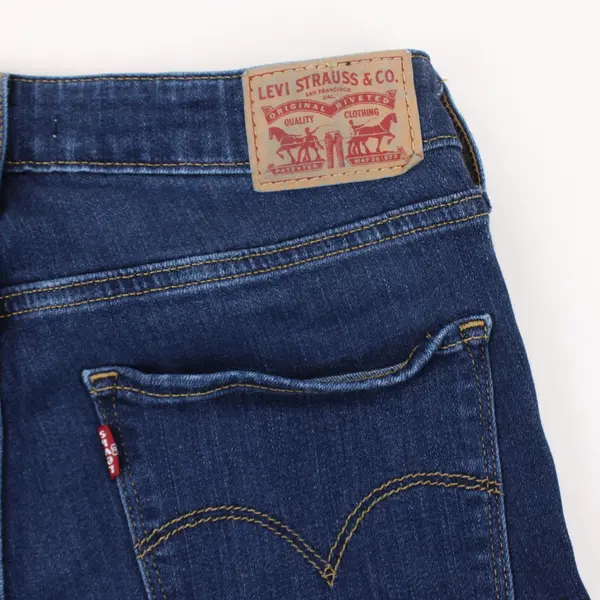 Levi's 721 Women's High Rise Skinny Jeans Size 29 Dark Wash