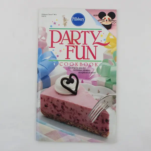 1987 Pillsbury Party Fun Cookbook #76 Recipes Entertaining Special Occasions