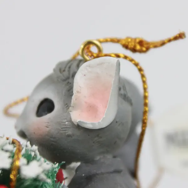 Midwest of Cannon Falls MouseKins Resin Ornament Holiday Collectible 3" Tall 