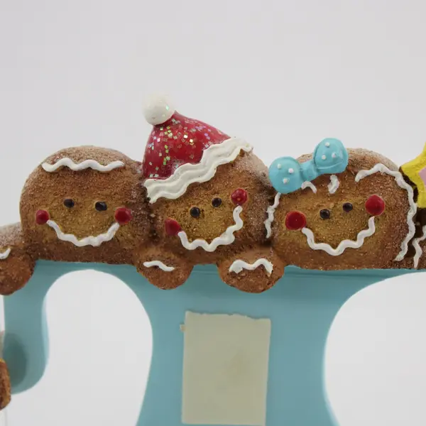 Kohl's 3-D Gingerbread Christmas Picture Frame 7 x 6.8 in Holiday Decor 