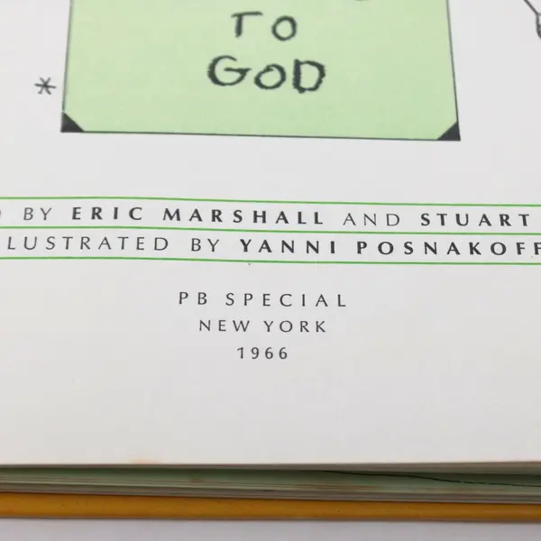 VTG Children's Letters to God 1966 Hardcover Book Eric Marshall Stuart Hample