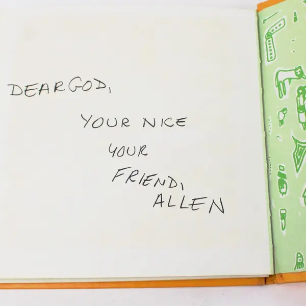 VTG Children's Letters to God 1966 Hardcover Book Eric Marshall Stuart Hample