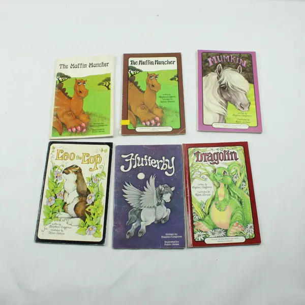 Lot of 6 Vintage Serendipity Children's Books Cosgrove & James