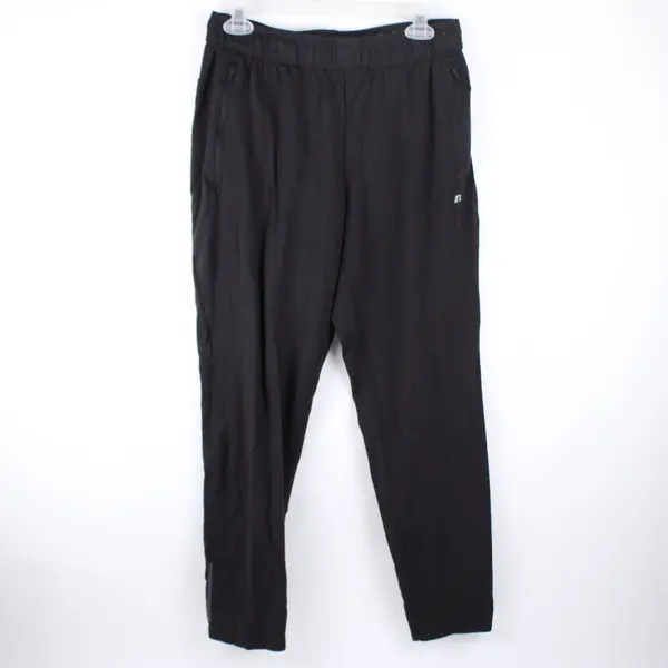 Russell Athletic Men's Black Tapered Leg Sweatpants Size M 32-34