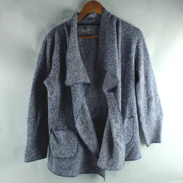 Secret Treasures Women's Knit Sleepwear Cardigan Blue Sapphire S 4-6