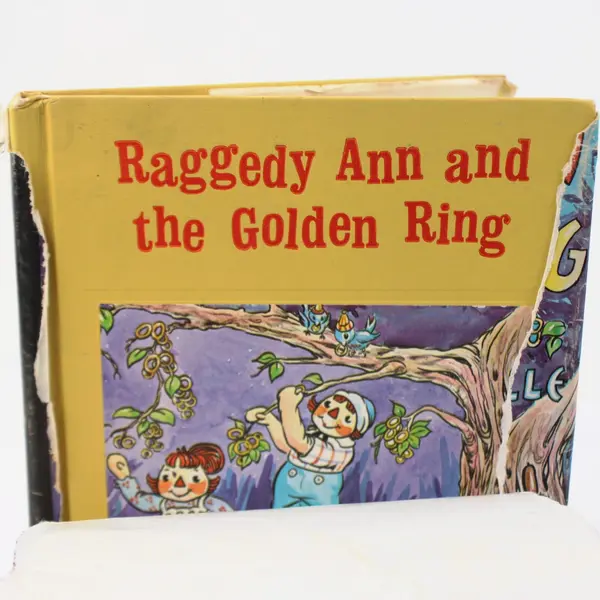 Raggedy Ann and the Golden Ring Johnny Gruelle 1st Edition 1961 Hardcover DJ