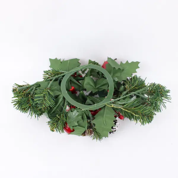 Holiday Plastic Candle Ring