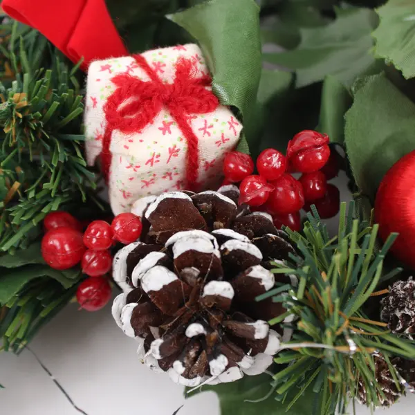 Holiday Plastic Candle Ring