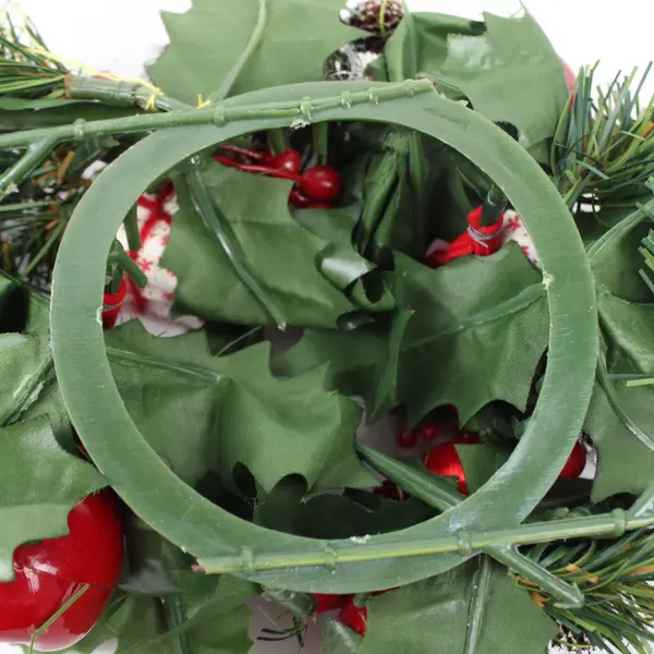 Holiday Plastic Candle Ring