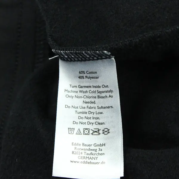 Eddie Bauer Women's Black Jersey Drawstring Waist Skirt XL Pockets