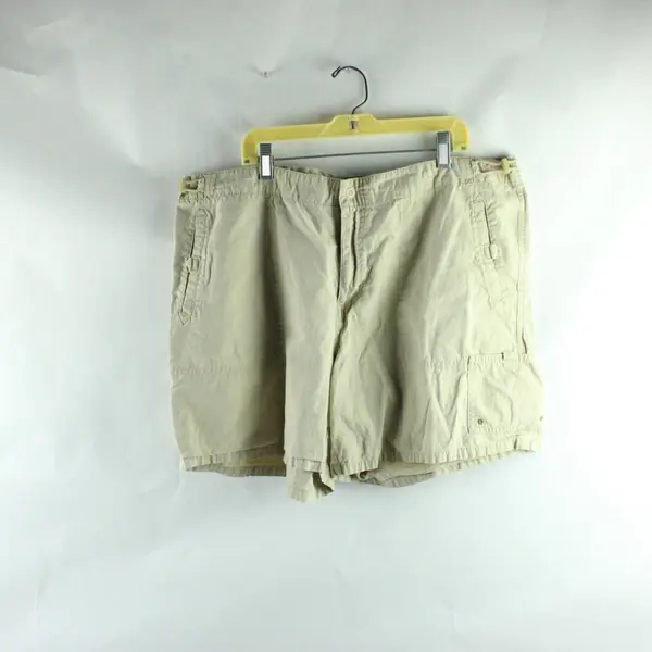 Columbia Women's Tan Cargo Hiking Shorts Estimated XL Outdoor Casual