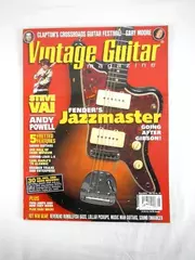 Vintage Guitar Magazine May 2004 Steve Vai Fender Jazzmaster Vol 18 No 17