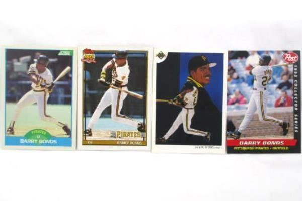 Lot of 12 Barry Bonds Trading Cards Post Collectors Series Topps All Star