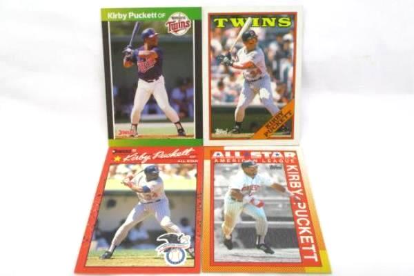 Lot Of 11 Kirby Puckett Trading Cards No Dupes 5 All Star Cards Topps Upper Deck